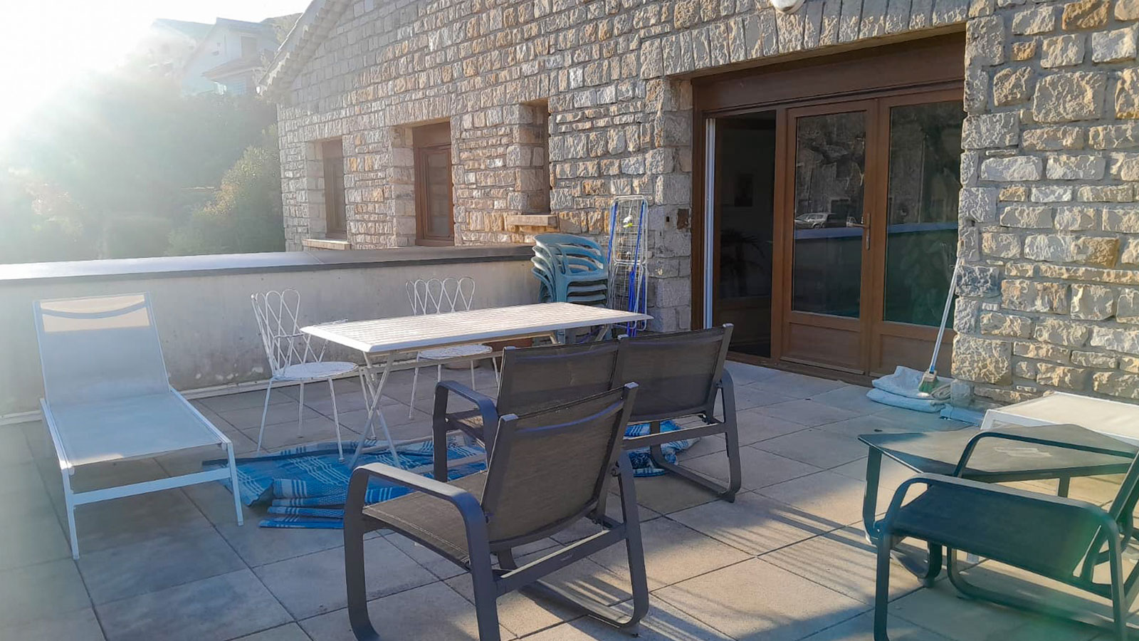 Appartement MSP pour remplaçans et stagiaires - terrasse